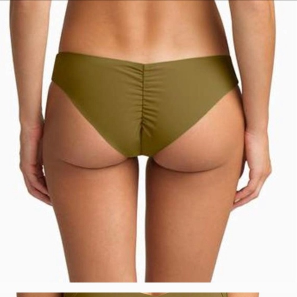 boys and arrows kiki army ruched bikini bottoms
